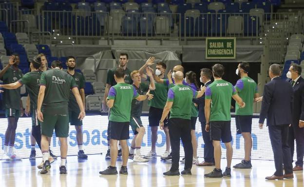 Cada jugador del Unicaja se ha sometido a 20 PCR en el último mes y medio