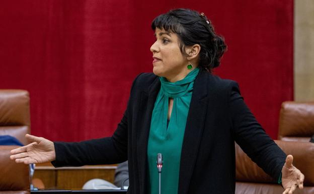 Teresa Rodríguez: «Las mentiras tienen las patas muy cortas»