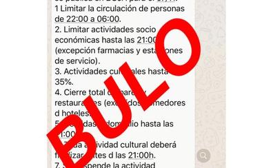 Nuevas restricciones BOJA: La Junta advierte de un mensaje de WhatsApp con las medidas en Andalucía que no es cierto