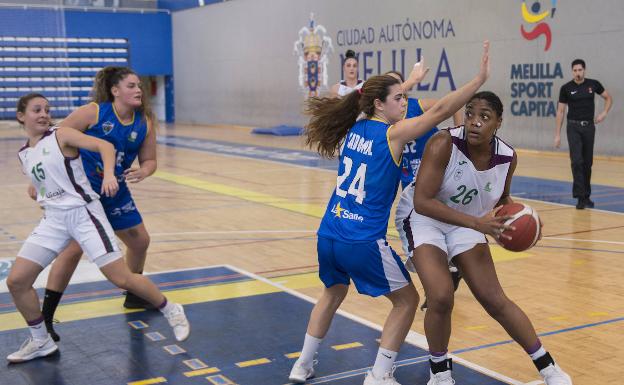 Triunfo del Unicaja en Melilla