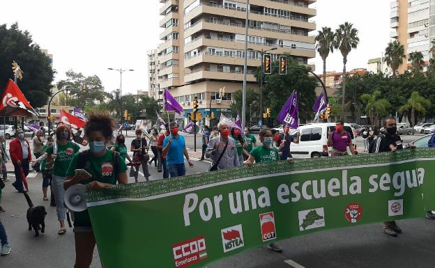 Marea Verde convoca una huelga en educación en Málaga para este jueves día 12