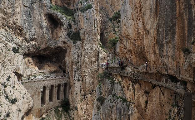 El Caminito del Rey cierra al público durante dos semanas por las restricciones de movilidad en Andalucía