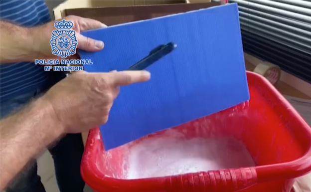 Cae una banda que enviaba droga oculta en cuadros desde Benalmádena a distintos países del mundo