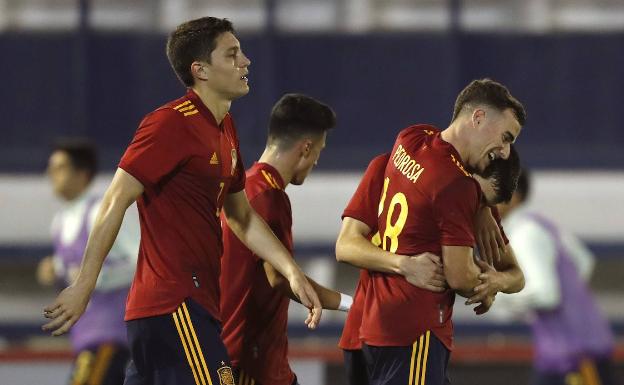 La sub-21 tarda en derribar el muro de Islas Feroe, en un triunfo merecido