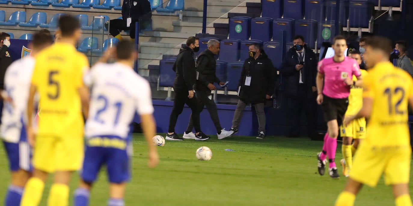 Las imágenes del partido del Málaga contra la Ponferradina