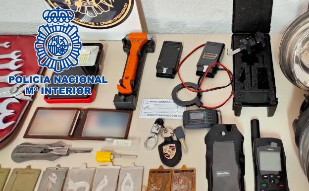 Cae una banda dedicada a robar coches para narcotraficantes en Málaga y el sur de España