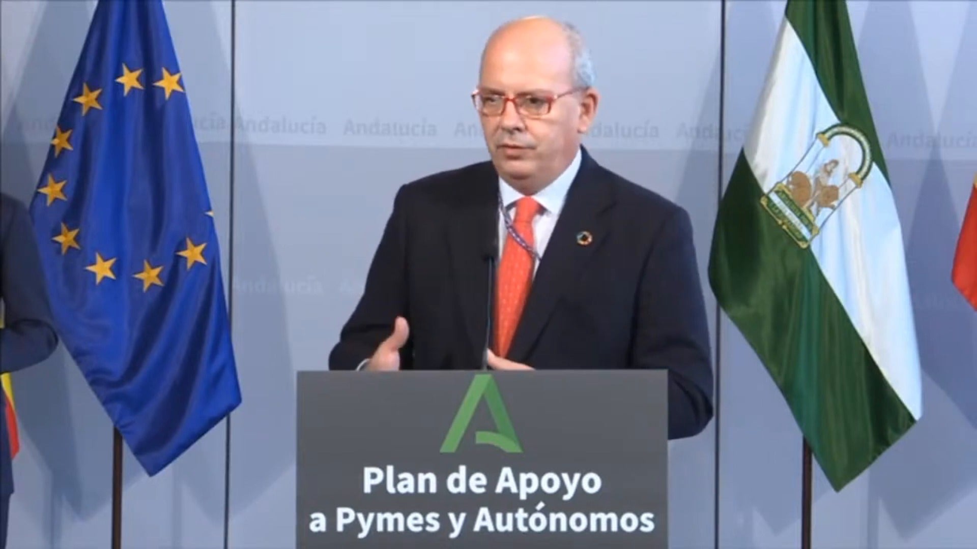 Presentación de Plan de Apoyo a pymes y autónomos en Andalucía