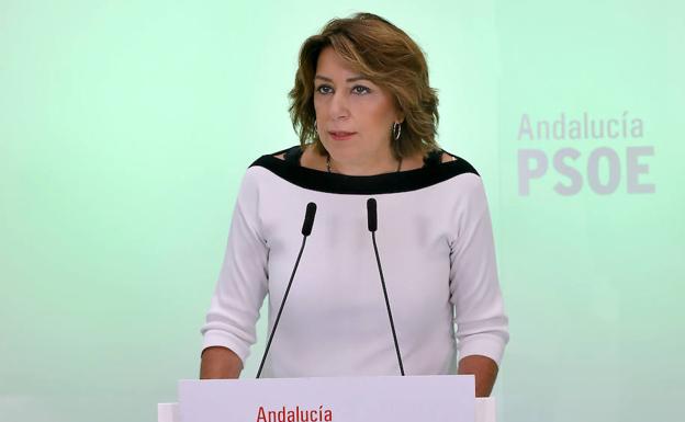 La dirección del PSOE achica el espacio político a Susana Díaz en Andalucía