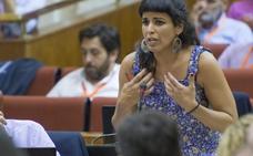 El Parlamento consuma la expulsión de Teresa Rodríguez del grupo Adelante Andalucía
