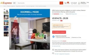 Una empresa china usa una imagen de Pablo Iglesias para anunciar alarmas antirrobo