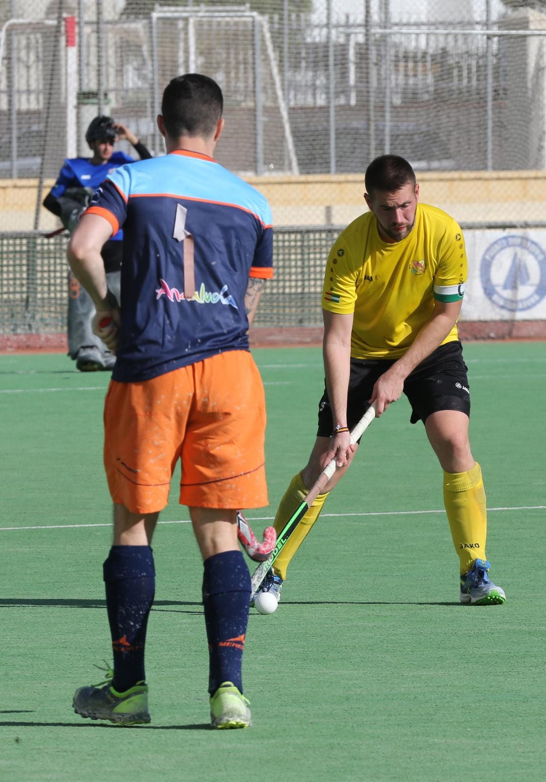 Partido de hockey entre el Benalmádena y el Alcalá de Jaén