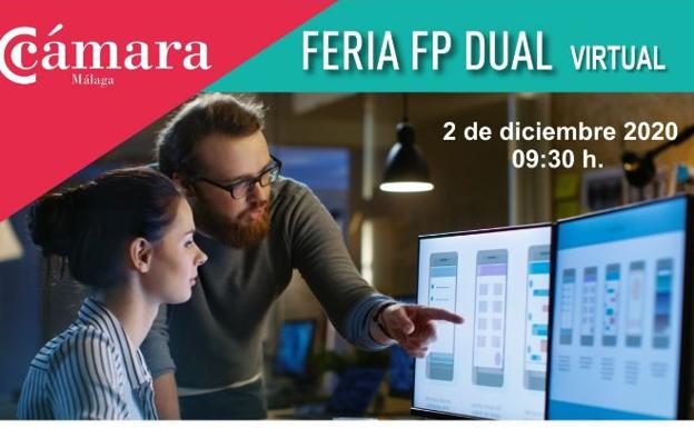 Málaga celebrará el 2 de diciembre su primera feria virtual de FP Dual