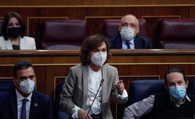 Sesión de control en el Congreso./Efe
