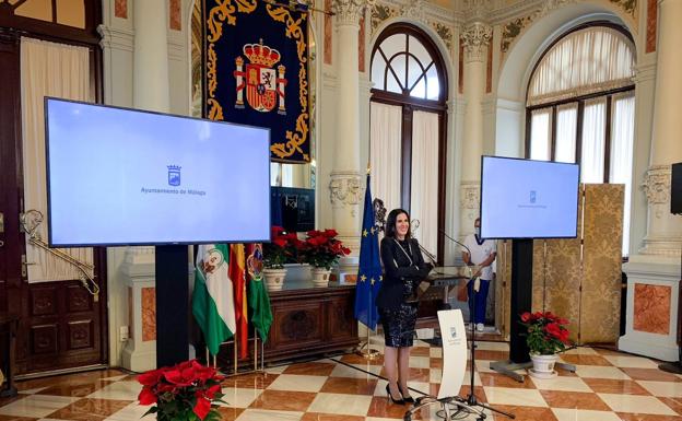 Diana Navarro compone un villancico y protagoniza un vídeo navideño promocionando Málaga