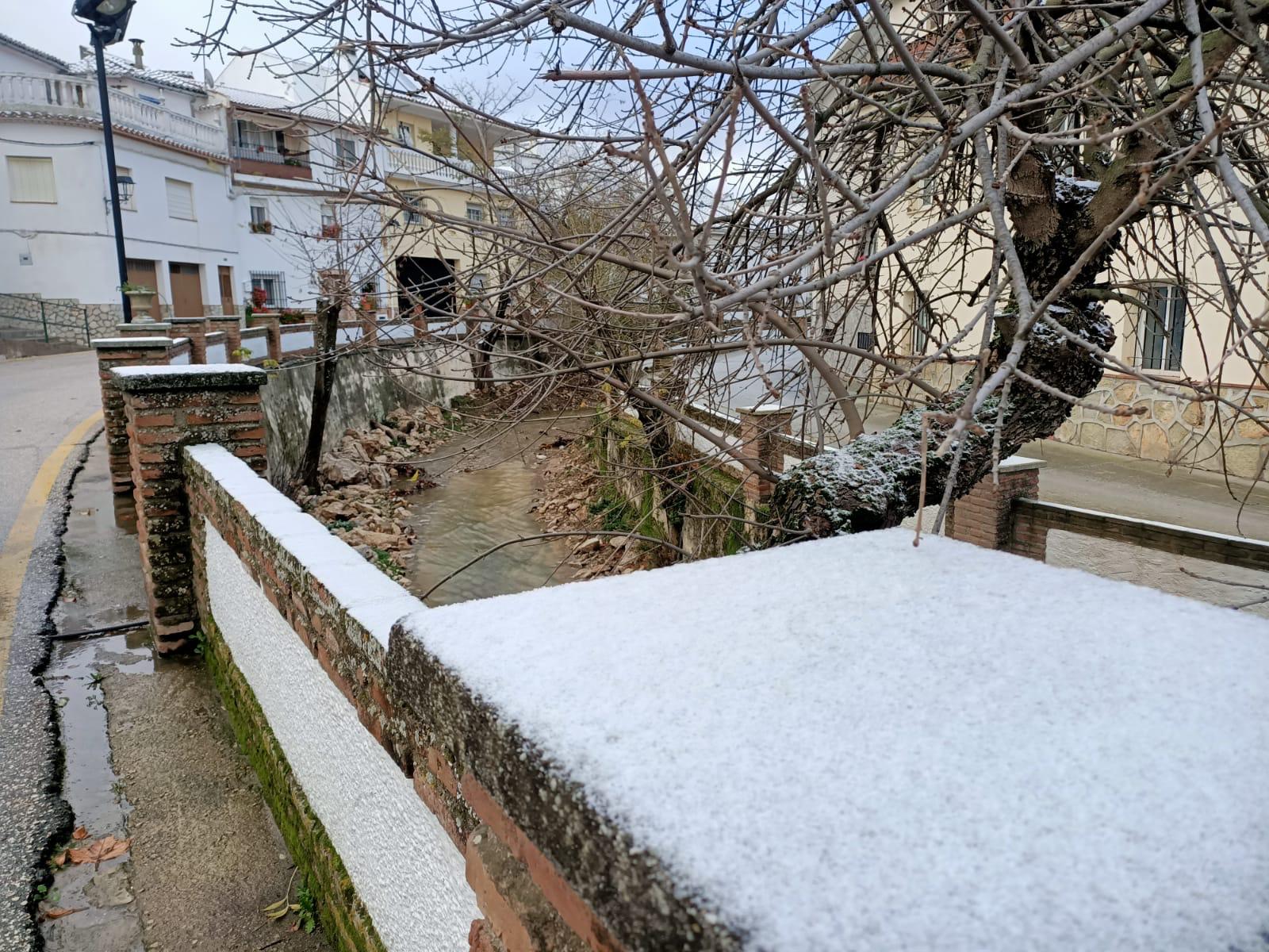 Fotos Nieve en Málaga el frío invernal deja un manto blanco en Alfarnate y El Torcal Diario Sur