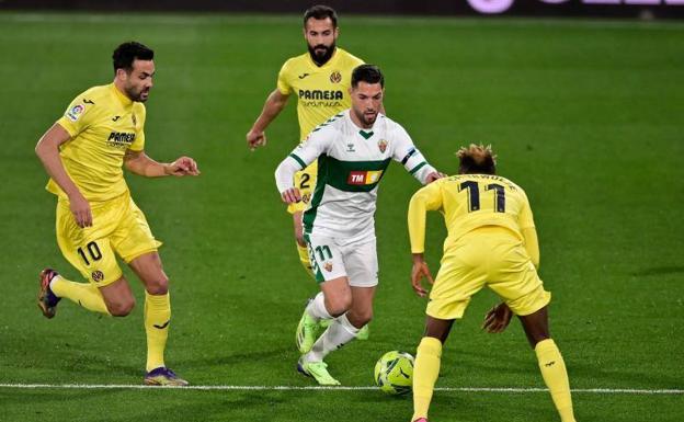 El Elche consigue frenar la racha del Villarreal