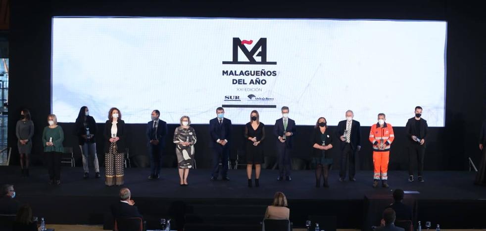 Gala de entrega de los XXI Premios Malagueños del Año