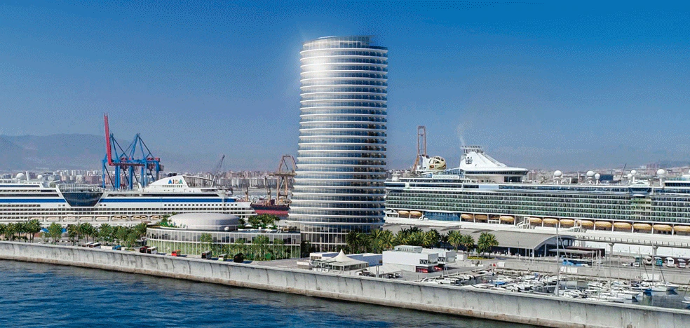 voltereta Sanción Herencia Así es el nuevo diseño de la torre del Puerto de Málaga | Diario Sur