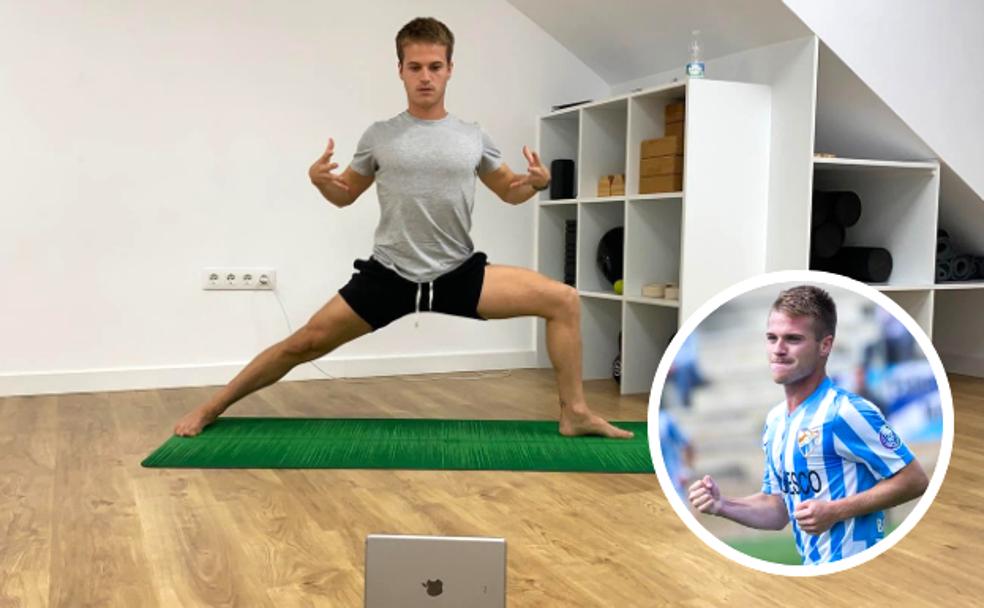 El yoga, en el fútbol de la mano de un exmalaguista