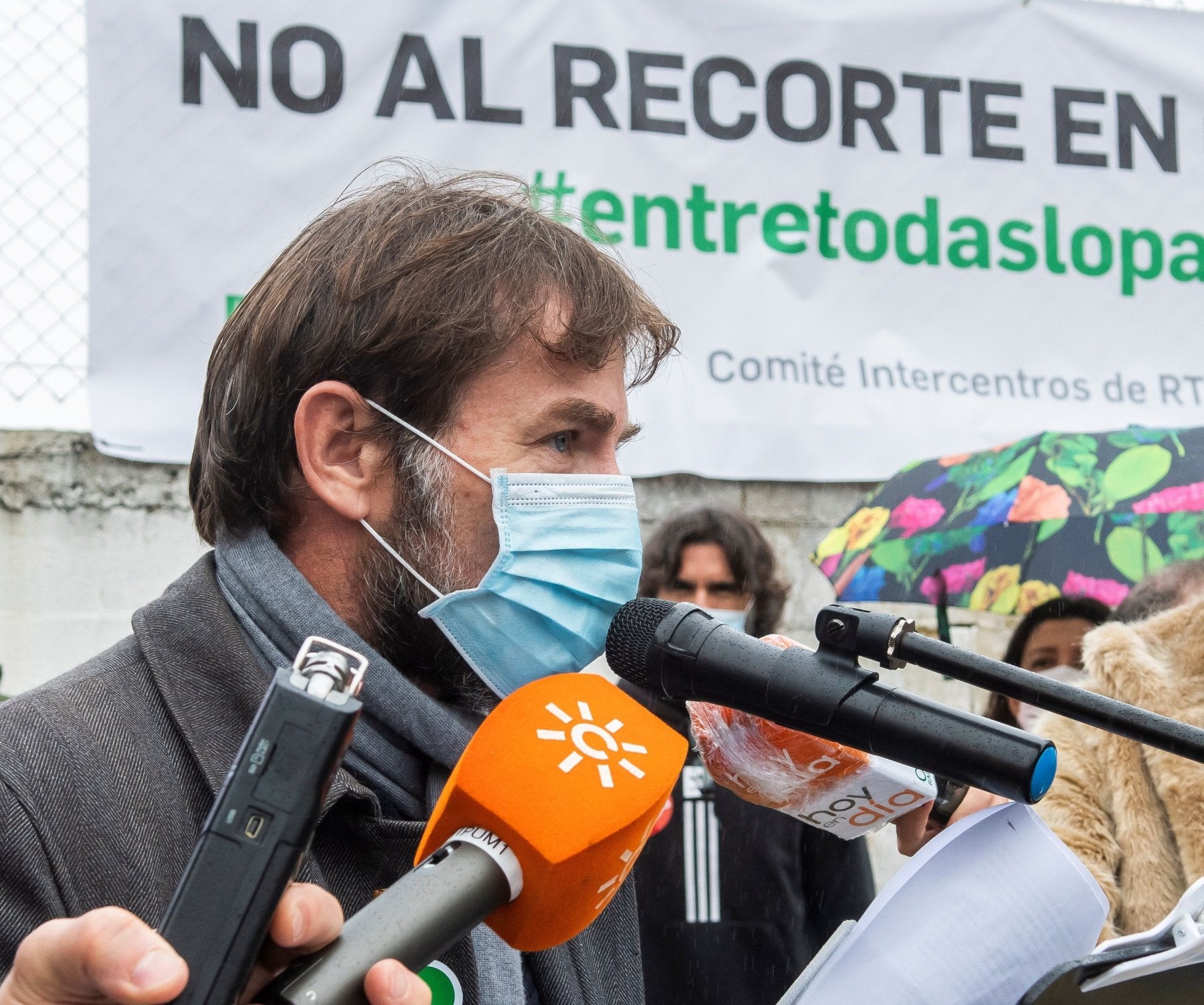 El actor Antonio De la Torre, en defensa de Canal Sur