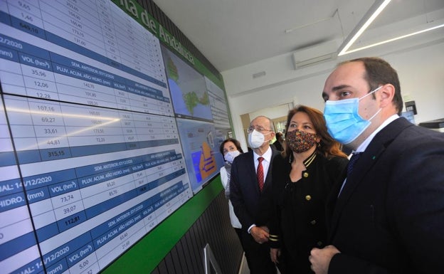 Refuerzan el papel de Málaga en el control de la seguridad de los embalses responsabilidad de la Junta