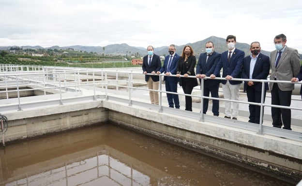 Los ayuntamientos de Coín, Pizarra y Álora recepcionan la EDAR Bajo Guadalhorce tras su inauguración