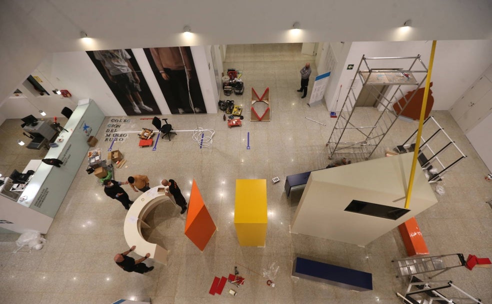 Arte ruso desde la entrada a su museo en Málaga