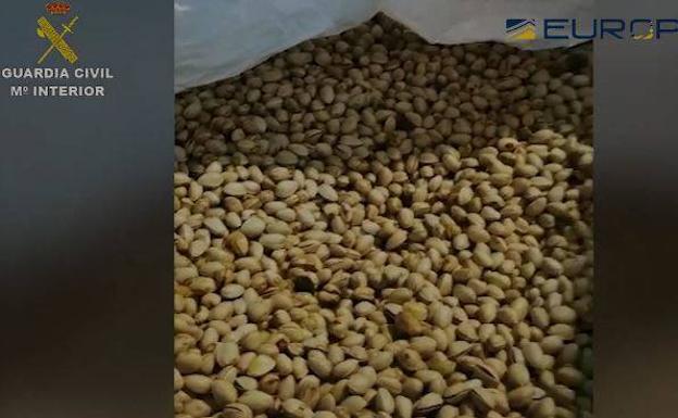Destapan una trama con implantación en Málaga que vendía falsos pistachos ecológicos en España y Francia