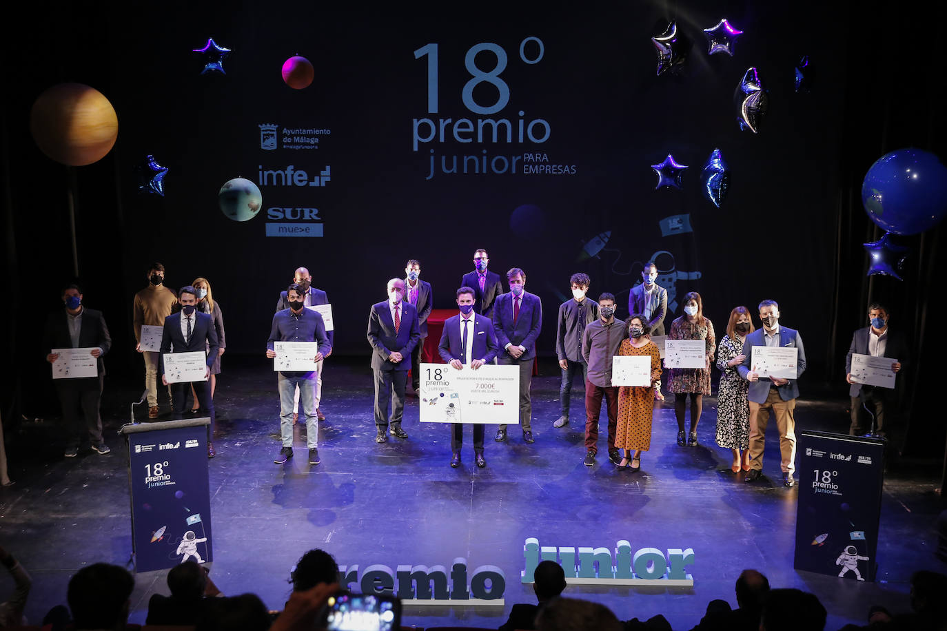 Entrega de los 18 Premios Junior del Imfe