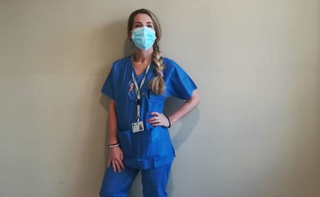 Nuria Capel, la celadora que pidió estar en primera línea