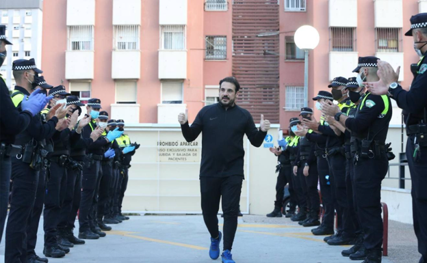 José Manuel Villa, ejemplo de superación del Covid-19 en la Policía Local de Málaga