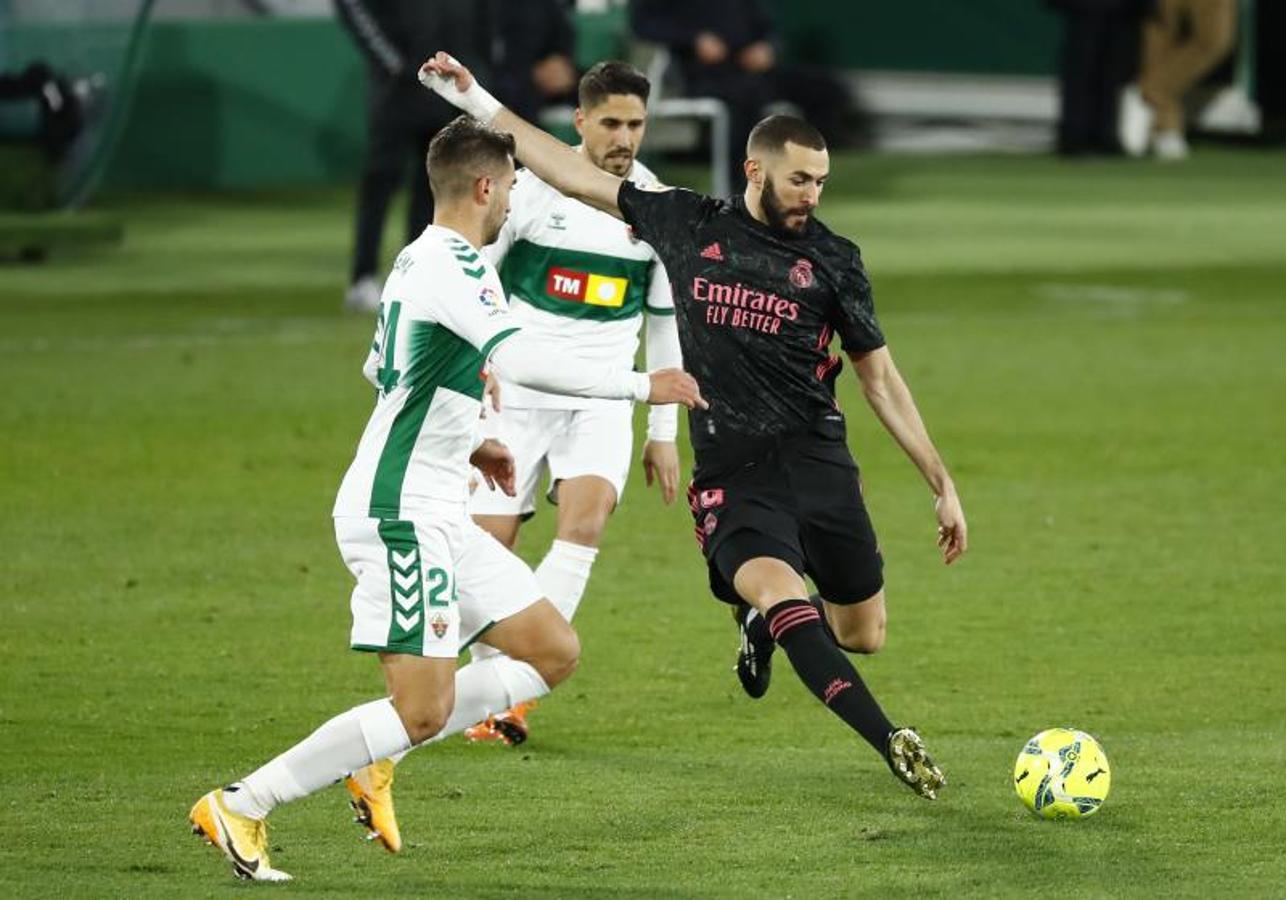 Las mejores imágenes del Elche-Real Madrid