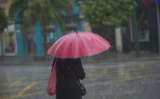 La borrasca 'Filomena' irrumpe en Málaga y deja lluvias un día antes de lo anunciado