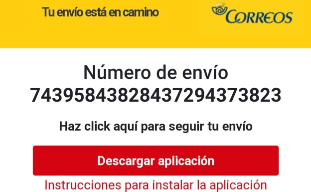 La última estafa por SMS que utiliza a Correos para robarte tus datos y contraseñas