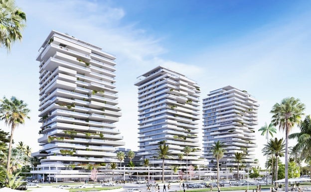 Sierra Blanca prevé iniciar la obra de la torre central de Málaga Towers en el mes de marzo