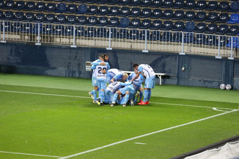 Las mejores imágenes del Málaga-Oviedo de Copa