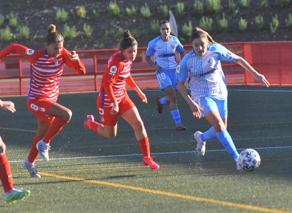 Victoria del Málaga femenino ante el Granada