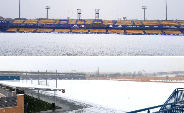 Tres partidos de Segunda suspendidos por el temporal