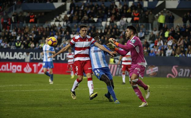 Horario confirmado para el Málaga-Granada de Copa del Rey