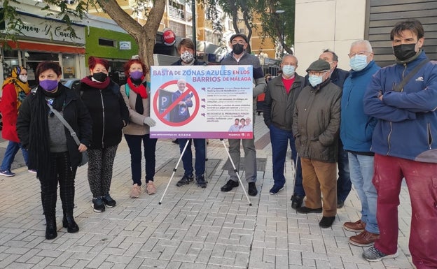 Adelante Málaga pide una consulta vecinal antes de implantar la zona azul en los barrios