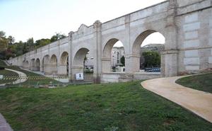 Tramo del Acueducto de San Telmo.