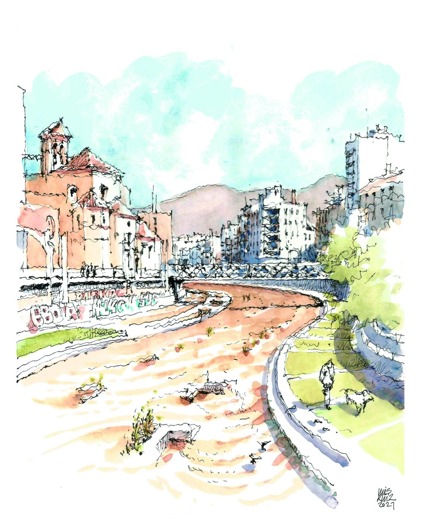 El río de la ciudad