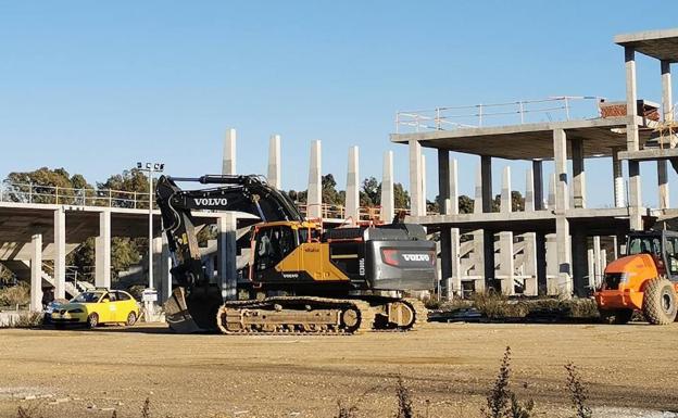 Las obras de La Academia del Málaga, a punto de echar a andar en Arraijanal