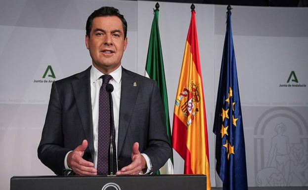 Juanma Moreno espera un «crecimiento explosivo» de los contagios de coronavirus en 12 días en Andalucía