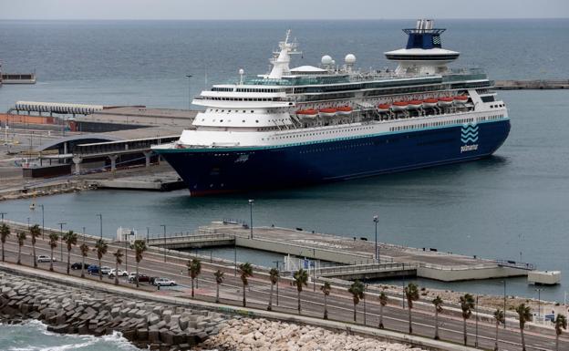 El Puerto de Málaga cierra 2020 con un 90% menos de cruceristas por la pandemia