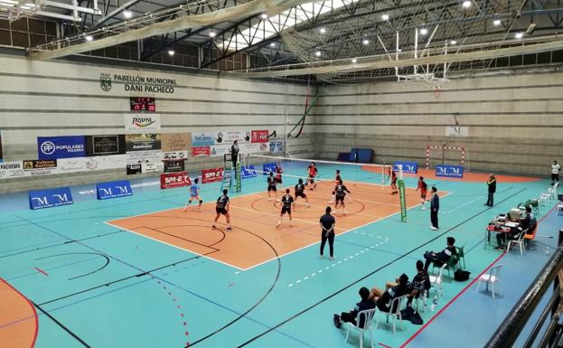 Victoria del Voleibol Pizarra en la vuelta a la competición