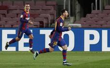 Messi responde en el campo y el Barça asalta la segunda plaza