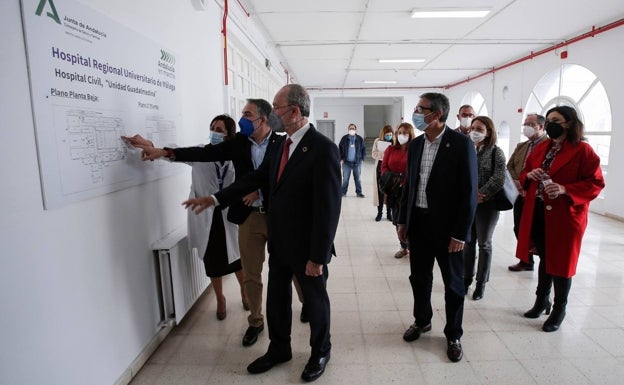 El Clínico también habilitará su salón de actos como zona hospitalaria con 34 nuevas camas