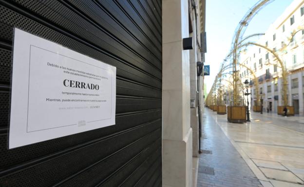 Málaga capital cierra desde este miércoles toda su actividad no esencial durante dos semanas