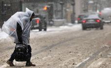 La pandemia marca la primera gran nevada del año en Nueva York